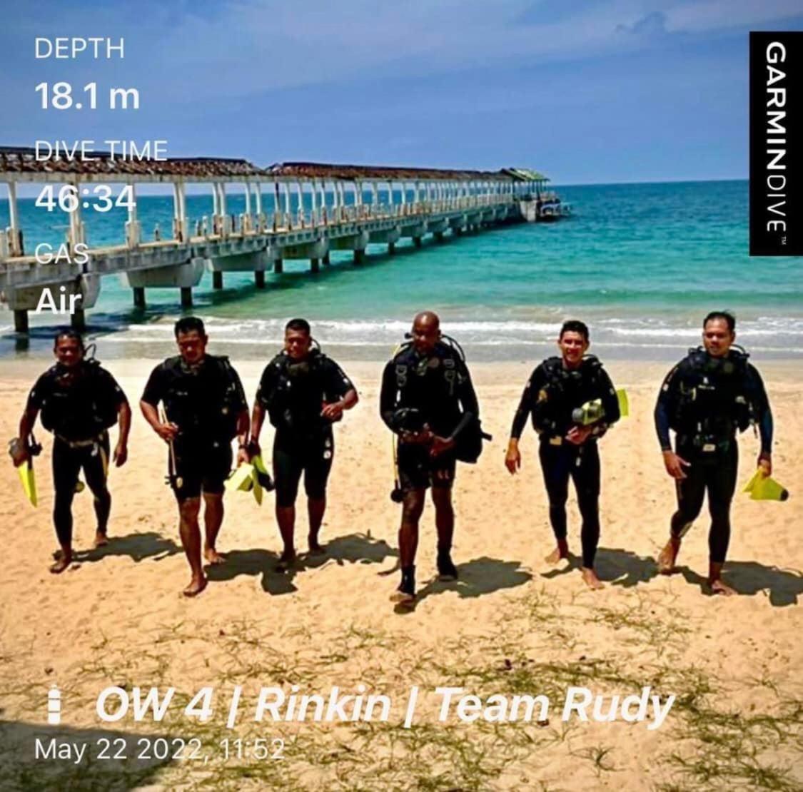 Tiongman Scubadive & Lodge Kampong Juara 外观 照片