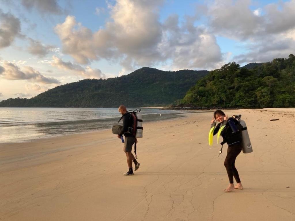 Tiongman Scubadive & Lodge Kampong Juara 外观 照片