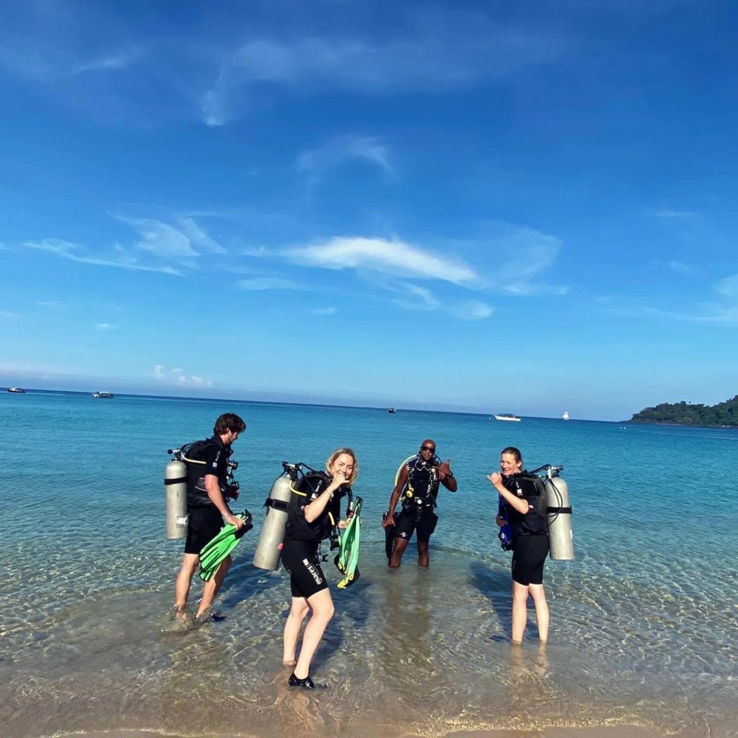 Tiongman Scubadive & Lodge Kampong Juara 外观 照片